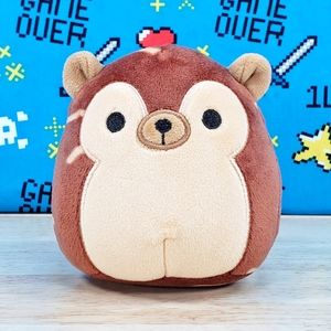 Squishmallow Hans the Hedgehog 4.5" 2021 5 Year Anniversary Kellytoy Plush New